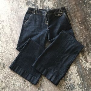 Loft petites size 8 wide leg jeans